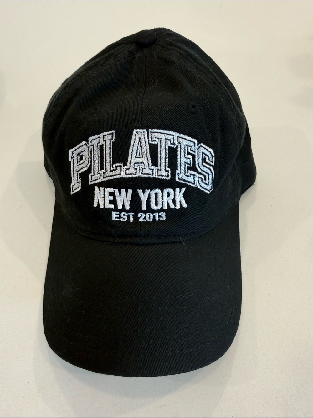 Pilates New York Black Baseball Cap